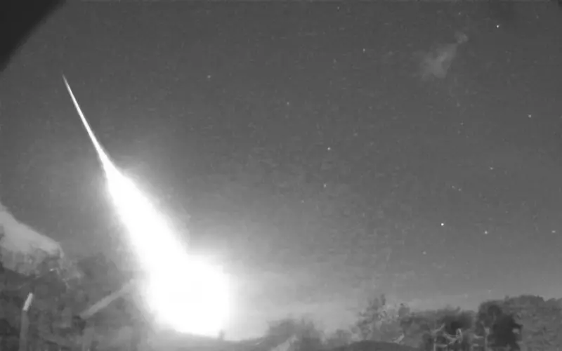 Brytyjscy naukowcy proszą o pomoc w szukaniu meteorytu, który spadł w zachodniej Anglii