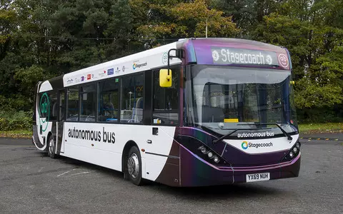 UK's first driverless buses take to the road - and will soon have passengers