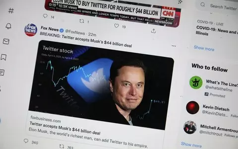 Elon Musk strikes deal to buy Twitter for $44bn