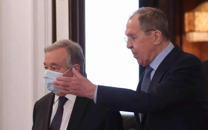Sekretarz generalny ONZ spotkał się w Moskwie z Putinem