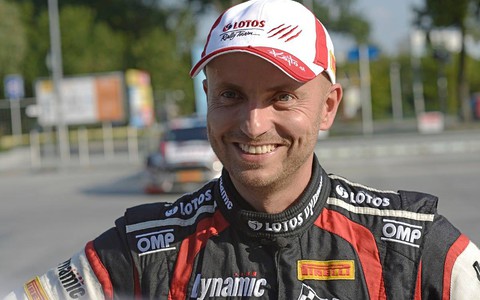 Reigning champion Kajetan Kajetanowicz in Barum Czech Rally
