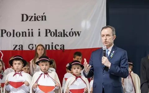 The Speaker of the Senate met with Poles in Ireland