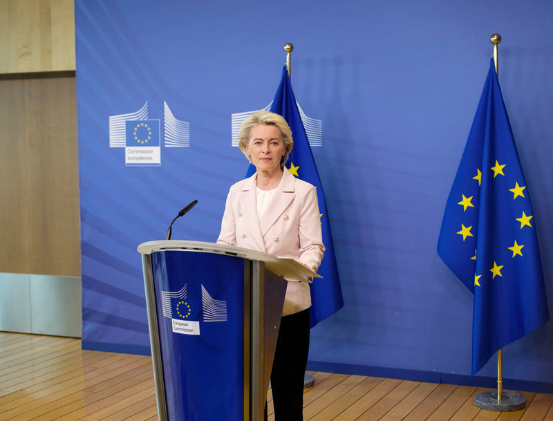 Von der Leyen on the sixth EU sanctions package: We propose a total ban on Russian oil imports