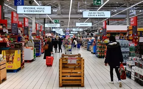 Some goods are missing from supermarkets in France