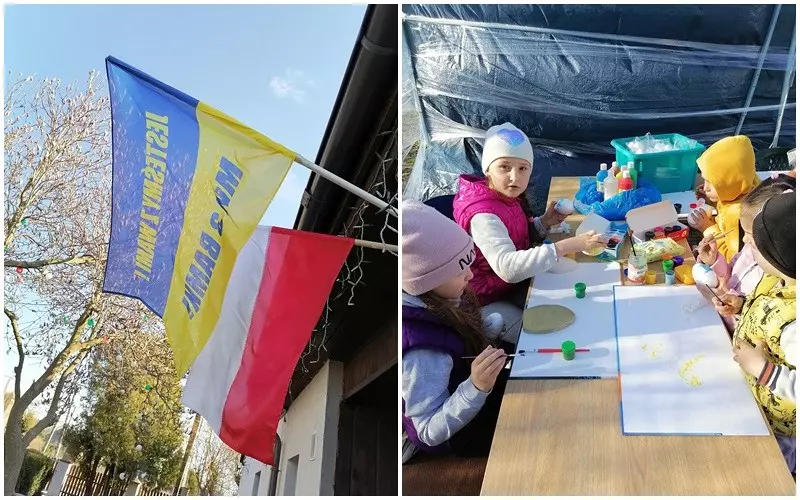 Ukraińskie rodziny w Miłocinie: Minęło 60 dni - ile jeszcze przed nami?