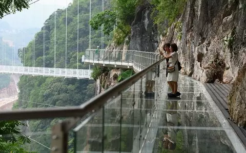 World's longest glass footbridge opened in Vietnam