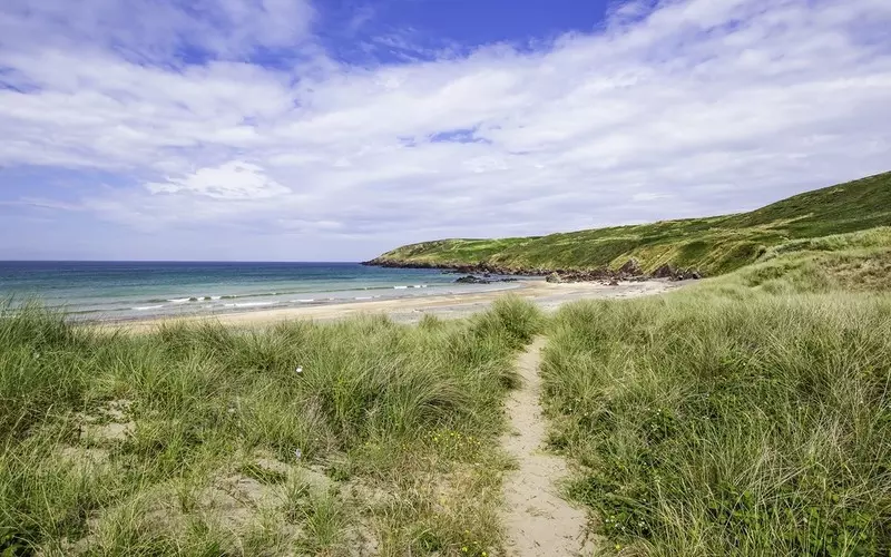 Słynny nagrobek skrzata Zgredka z plaży w Walii ma być przeniesiony