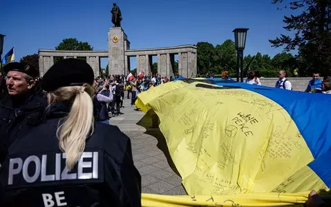 "Moments of shame" during the celebrations of the end of World War II in Germany