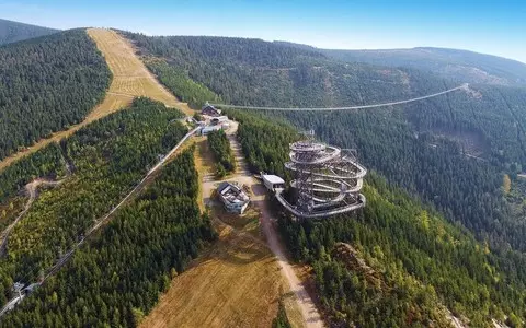 Czech Republic: The longest suspension bridge in the world, ready for the first tourists