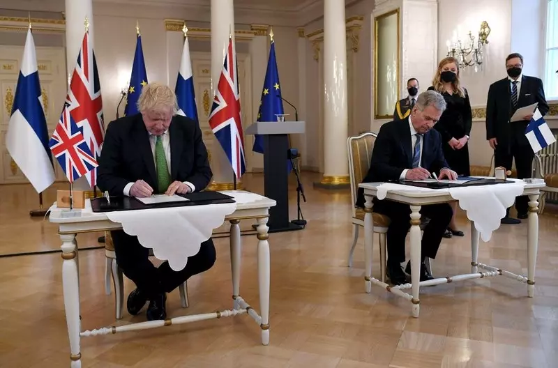 Finland and the UK signed a declaration to strengthen cooperation in the field of security