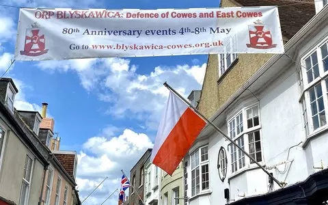 Inhabitants of Isle of Wight paid tribute to Poles who saved island in 1942