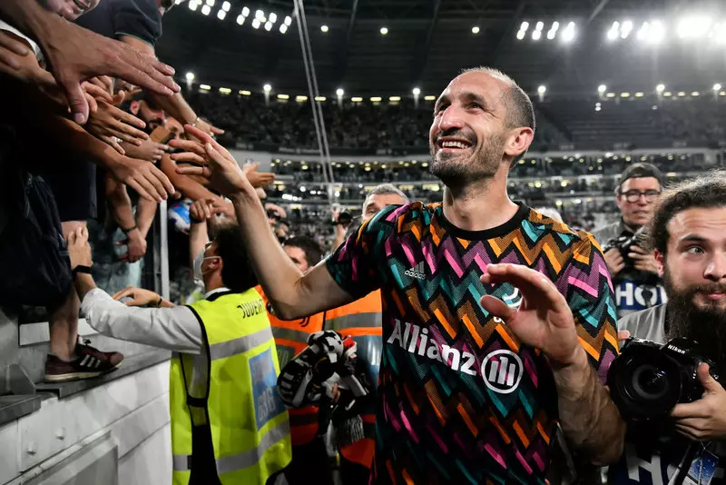 Serie A: Chiellini leaves with joy and peace