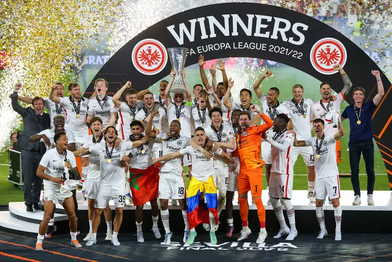 Eintracht Frankfurt z pucharem Ligi Europy