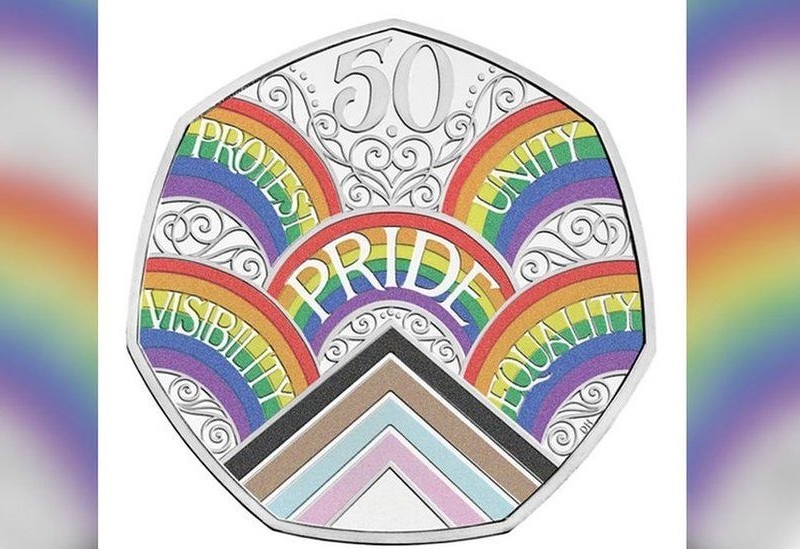 Nowa 50-pensówka uhonoruje społeczność LGBT+ w UK
