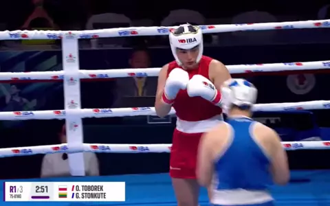 Women's boxing world cup: Oliwia Toborek with a silver medal