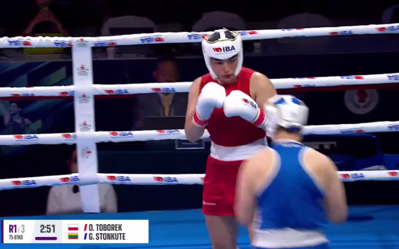 MŚ w boksie kobiet: Oliwia Toborek ze srebrnym medalem 