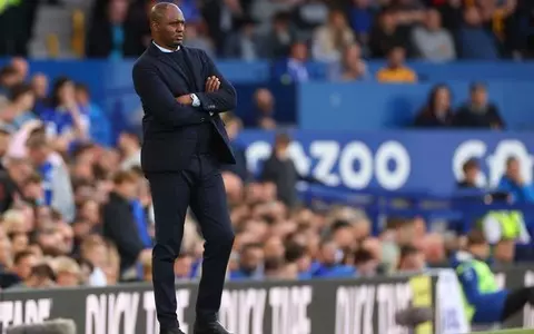 Patrick Vieira kicked an unruly Everton fan