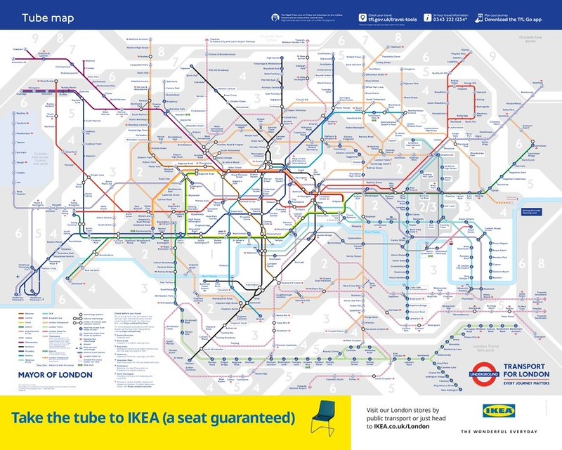 Zaprezentowano nową mapę londyńskiego metra, na której po raz pierwszy pojawia się Elizabeth Line