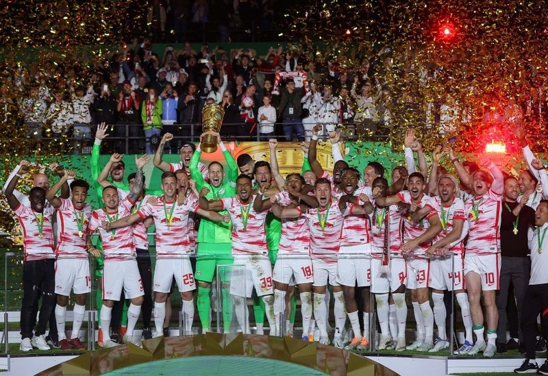 German Cup: Historic triumph for RB Leipzig