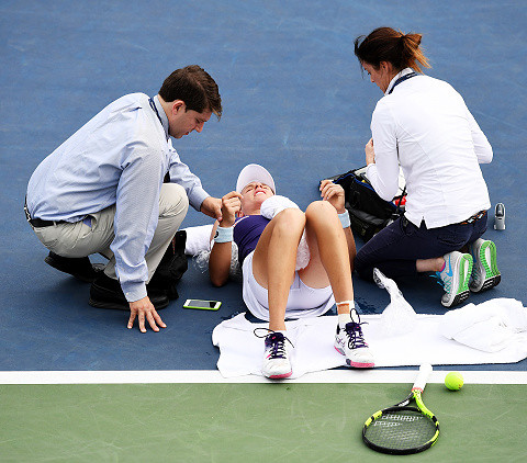 Tenisistka zemdlała w trakcie meczu