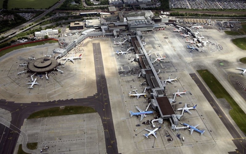 'Welcome to Luton' prank leaves Gatwick airport arrivals in 'state of panic'