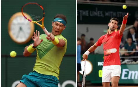 French Open: Quick advances of Nadal and Djokovic to the second round