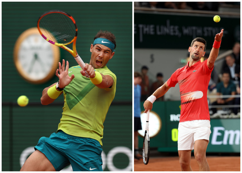 French Open: Quick advances of Nadal and Djokovic to the second round