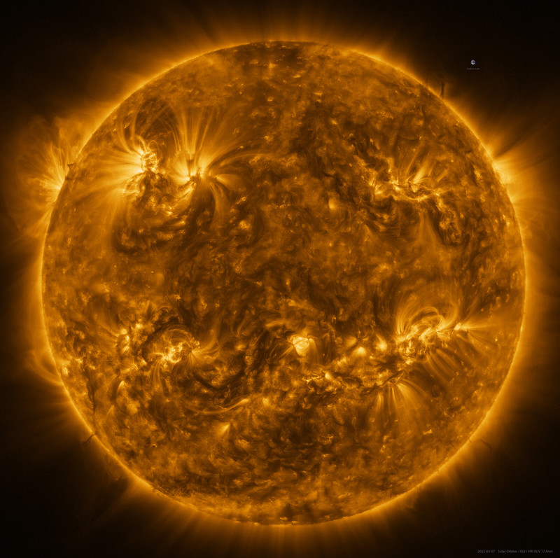 Spektakularne zdjęcia Słońca z europejskiej sondy