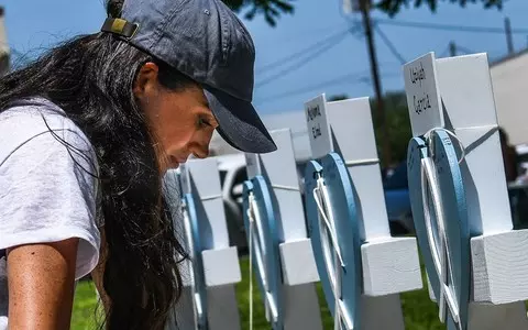 Meghan Markle traveled to Uvalde to pay tribute to victims of massacre