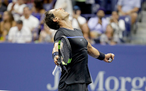 Rafael Nadal beat Andrey Kuznetsov 6-1, 6-4, 6-2 at the US Open