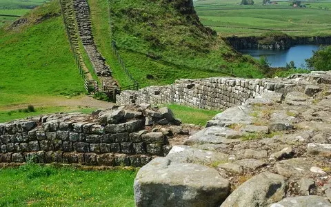 Lewd Roman insult found on stone near Hadrian's Wall