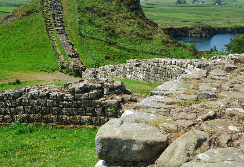 Lewd Roman insult found on stone near Hadrian's Wall