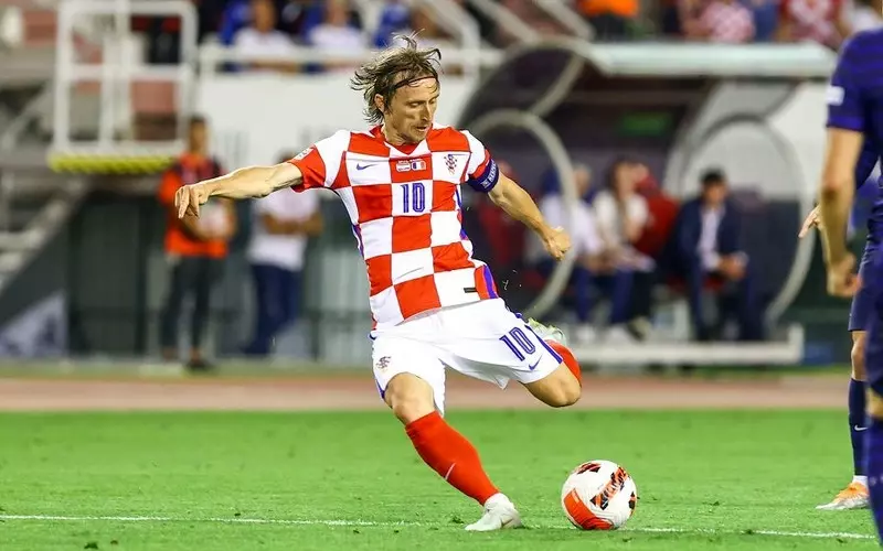 Modric is seventh European with 150 international appearances
