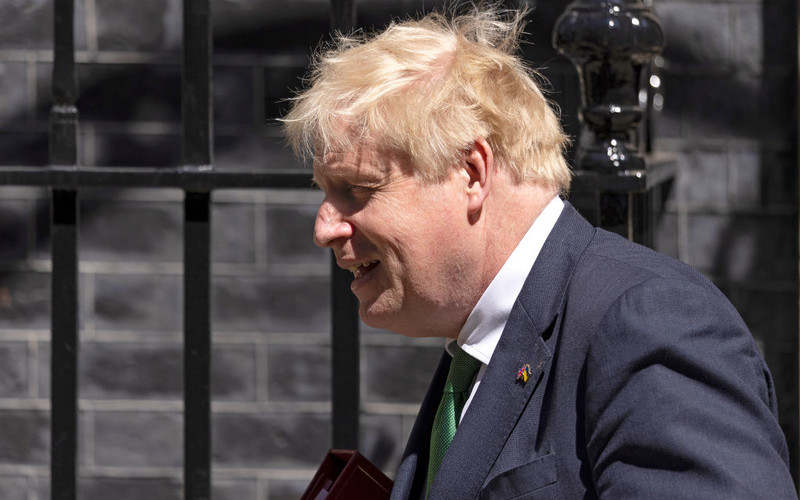 Boris Johnson przyjęty w szeregi Kozaków z Czernihowa