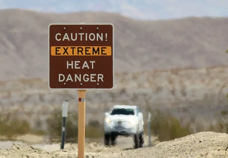 USA: Rekordowa temperatura w Dolinie Śmierci. Termometry pokazały 50 st. Celsjusza