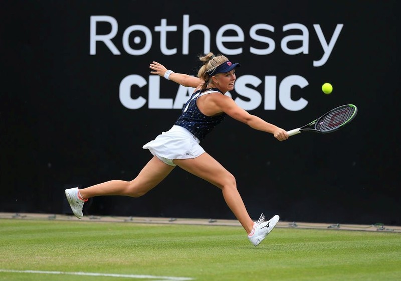 Turniej WTA w Birmingham: Mecz Fręch z Haddad Maią przerwany