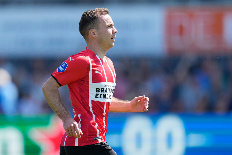 German league: Mario Goetze is a footballer of Eintracht Frankfurt
