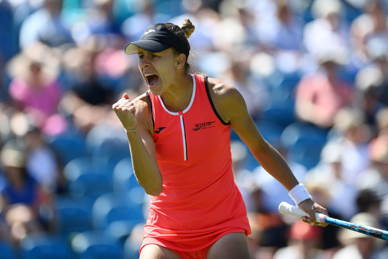 Turniej WTA w Eastbourne: Linette zagra w finale debla, krecz Jabeur