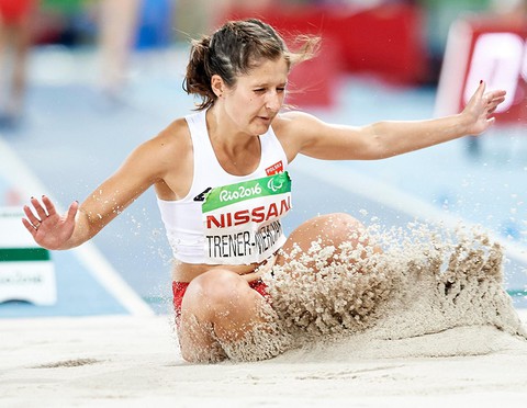 Anna Trener-Wierciak with bronze medal in Rio