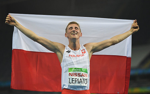 Lepiato takes gold with high-jump world record