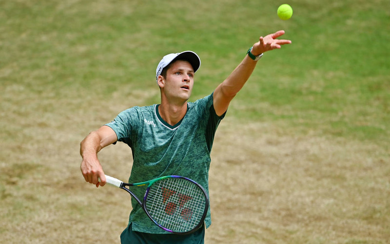 Wimbledon: Za każdego zaserwowanego asa Hurkacz przekaże 100 euro na pomoc Ukrainie