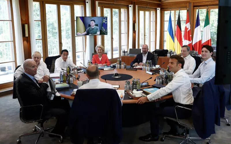 Szczyt G7 w Niemczech: Zełenski zapowiedział, że chce zakończenia wojny przed zimą
