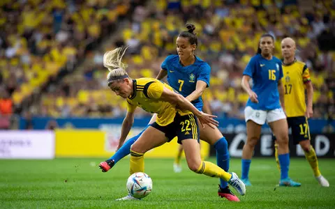 Historic attendance record for the Swedish women's national team match