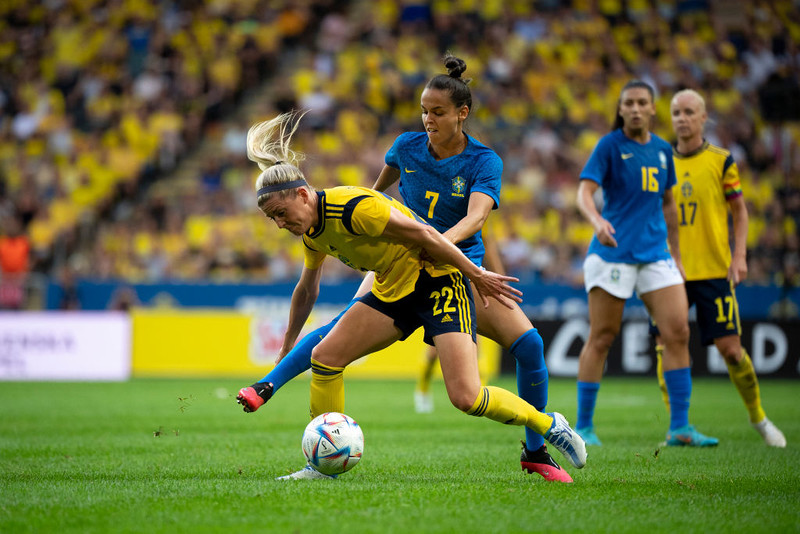 Historic attendance record for the Swedish women's national team match