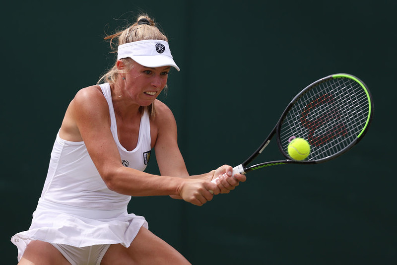 Wimbledon: Magdalena Fręch odpadła w trzeciej rundzie