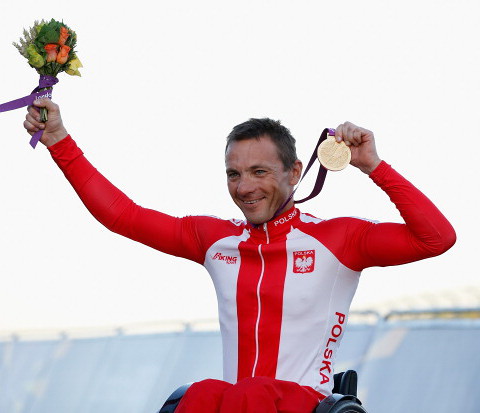 Rafał Wilk złotym medalistą w kolarstwie 