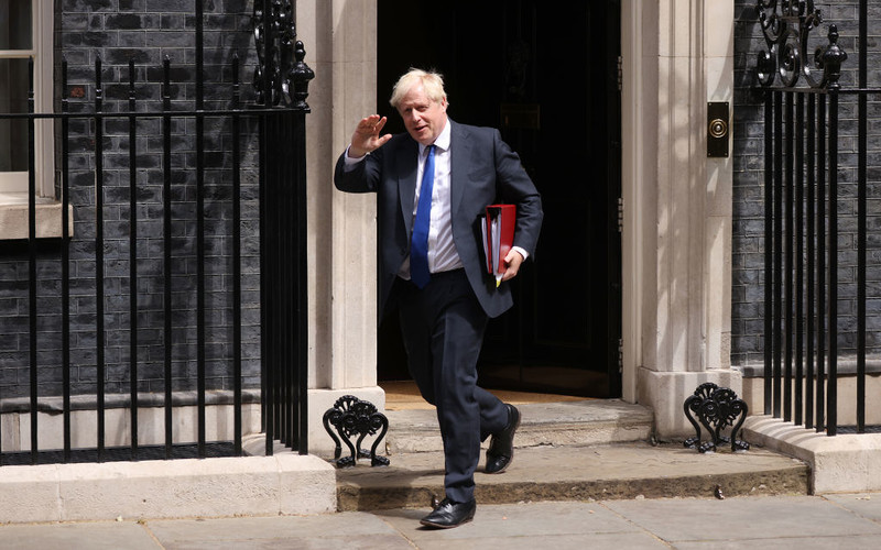 Boris Johnson will deliver the speech today. He will submit his resignation in it