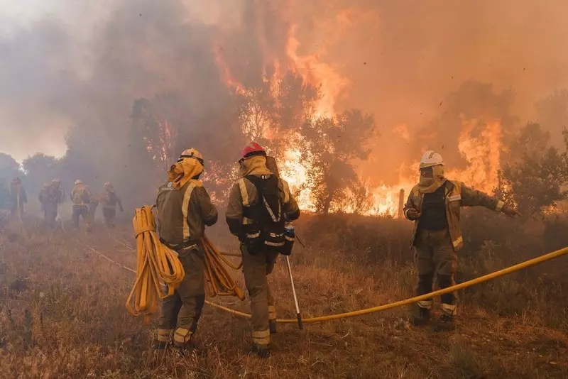 Liczne pożary w Portugalii i Hiszpanii z powodu nowej fali upałów. Temperatury powyżej 35 st. C