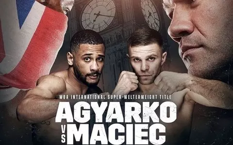 Caoimhin Agyarko vs Lukasz Maciec tomorrow in O2 Arena