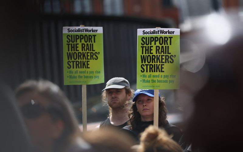 The trade unions will conduct the next four strikes on the railways